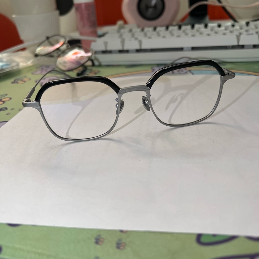Titanium optical frame